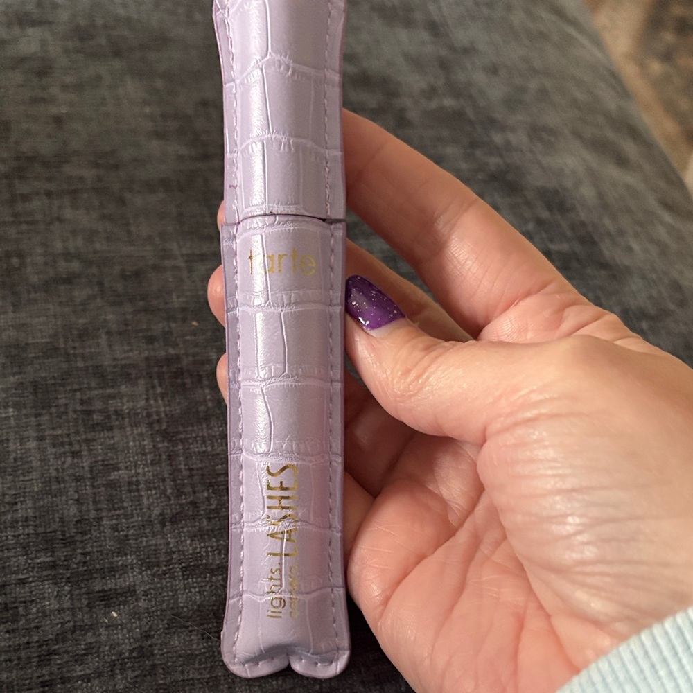 Tarte Lights, Camera and Lashes Mascara With Purple Mascara Holder